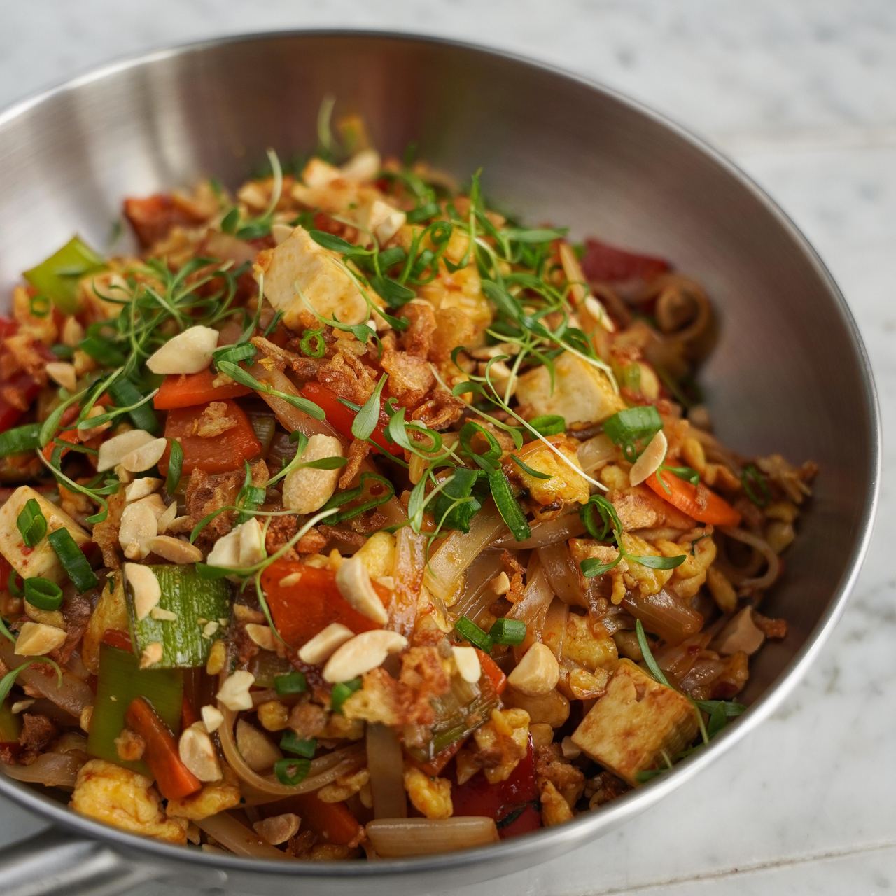 Локшина з овочами