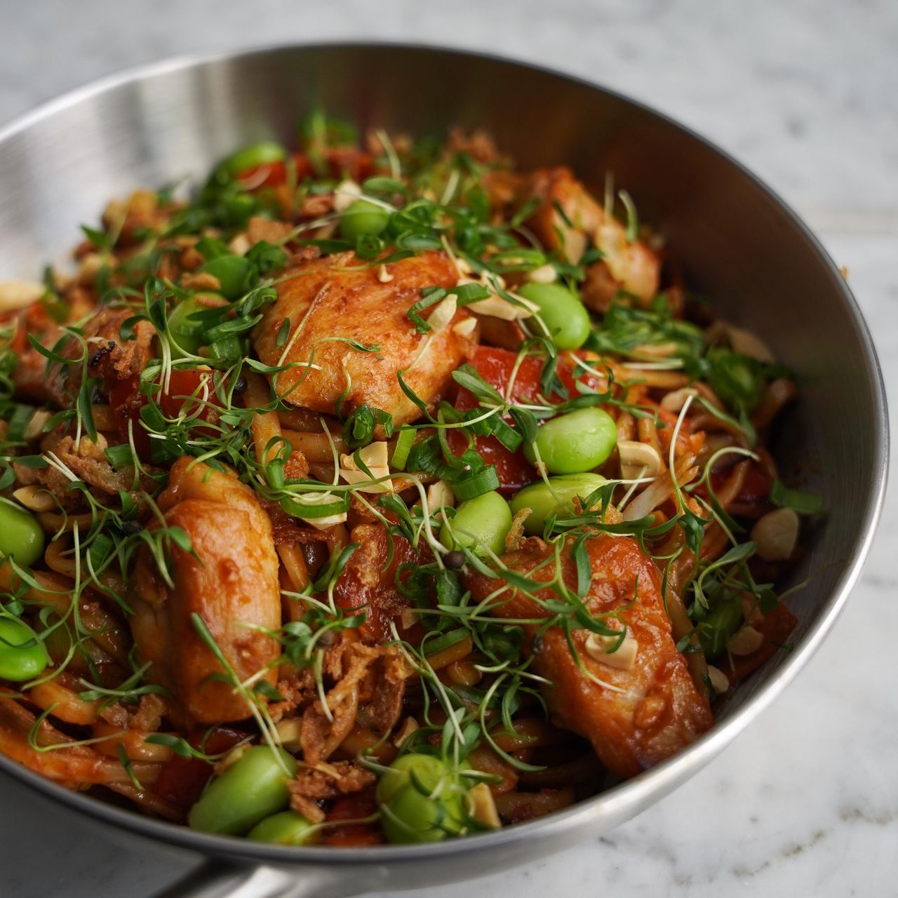 Локшина з куркою