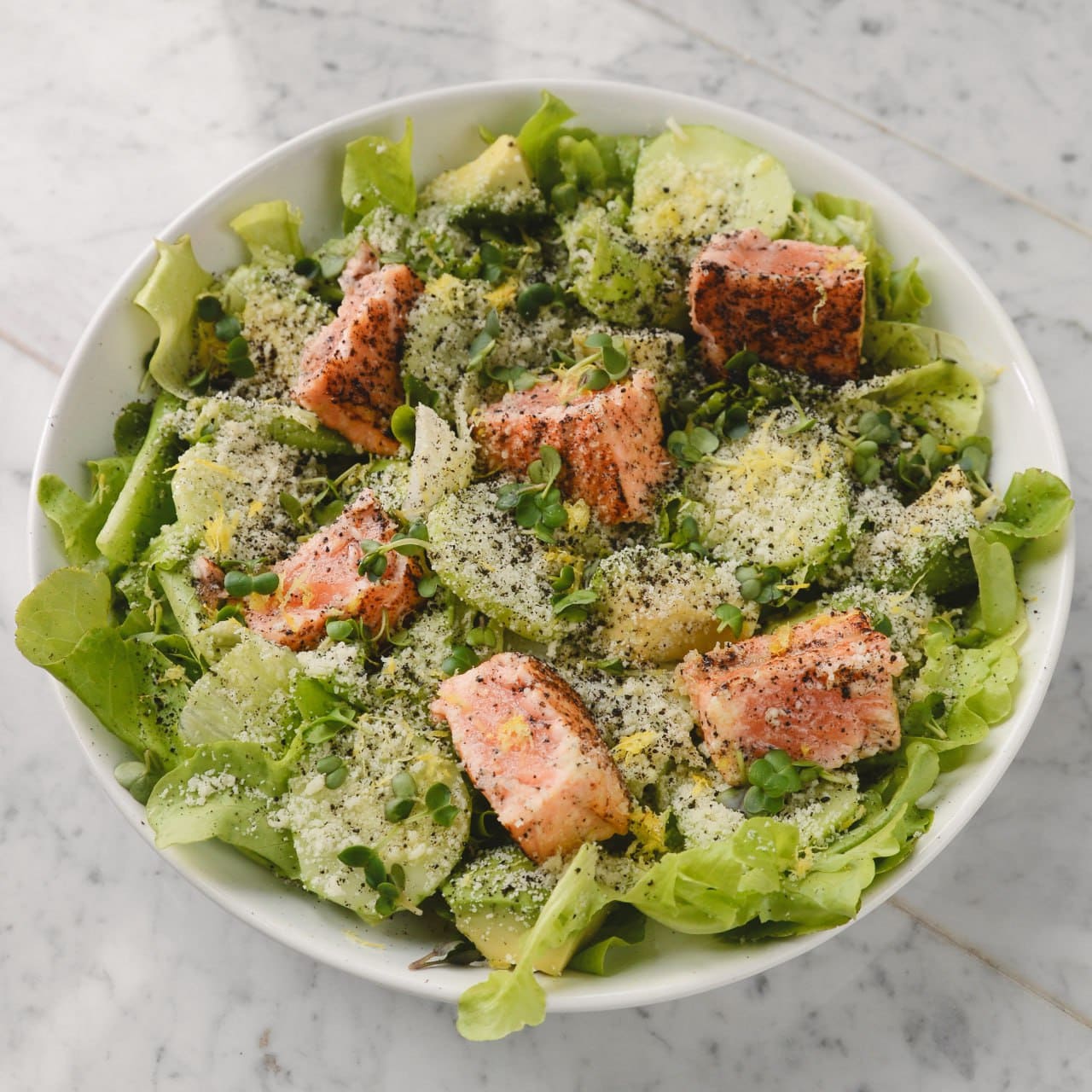 Лосось | авокадо