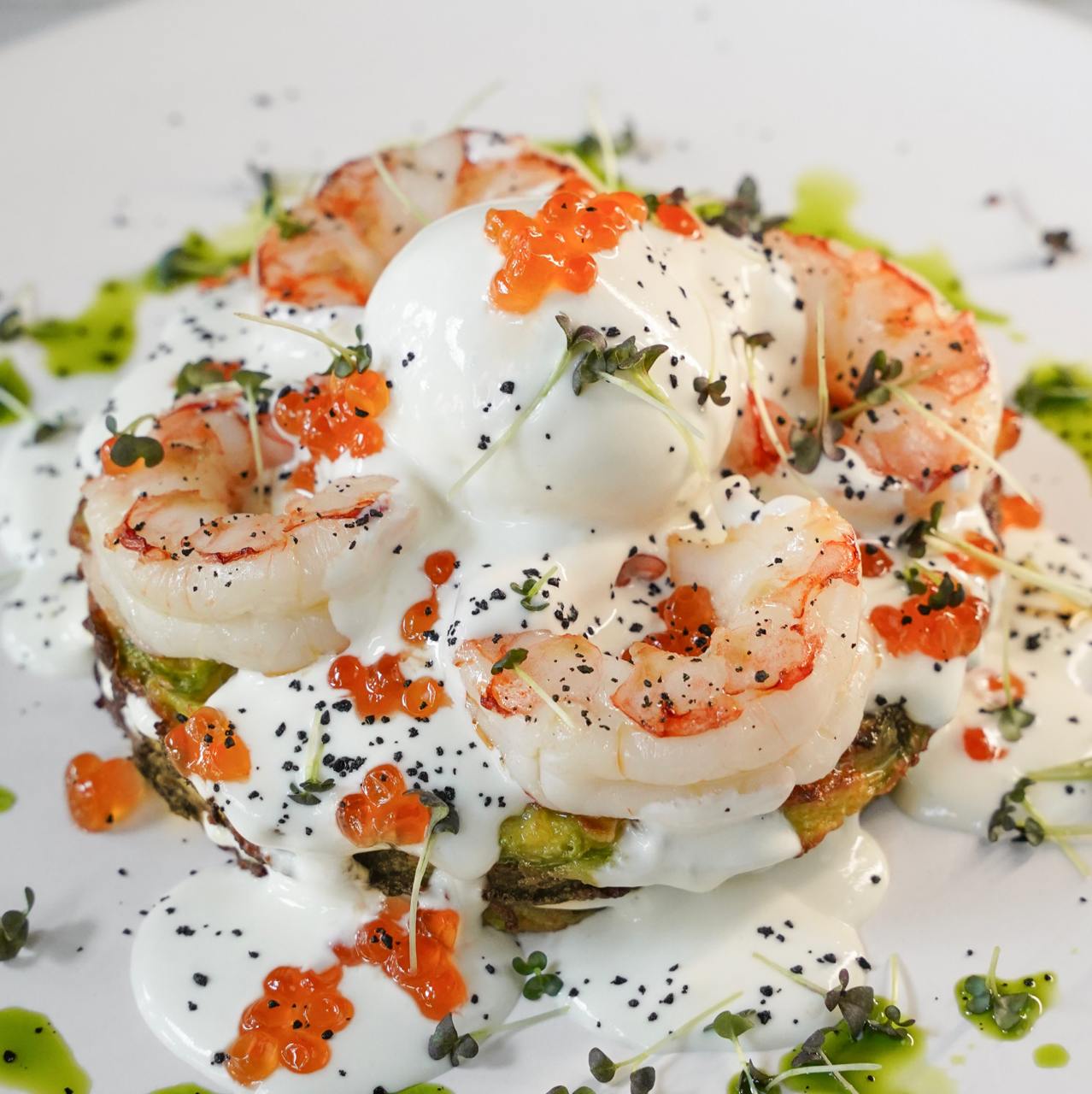 Цукіні кейк з креветками